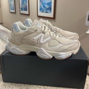 ‼️SOLD‼️ New Balance 9060 Beige Blue Athletic Shoes Sneakers